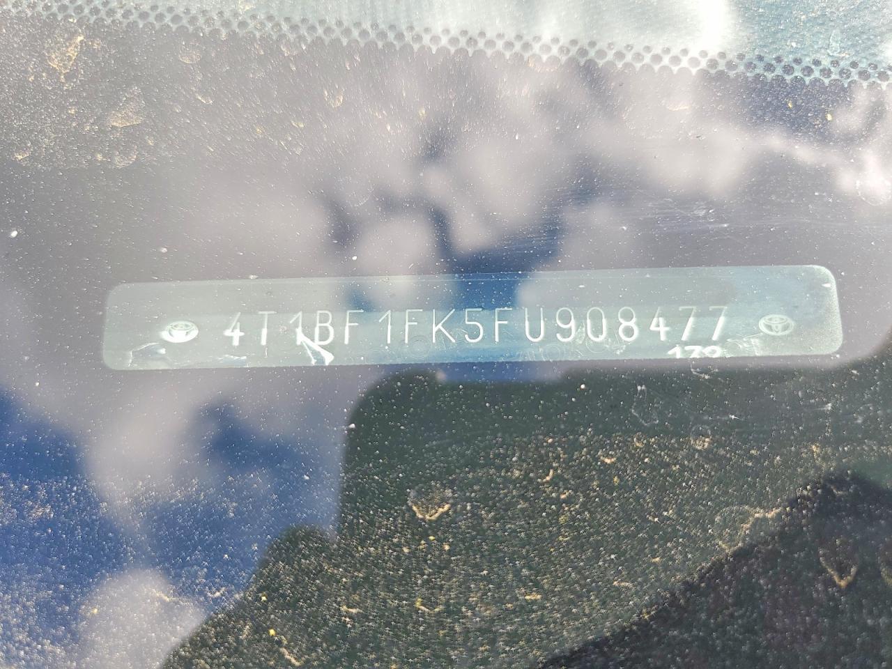 2015 Toyota Camry xle