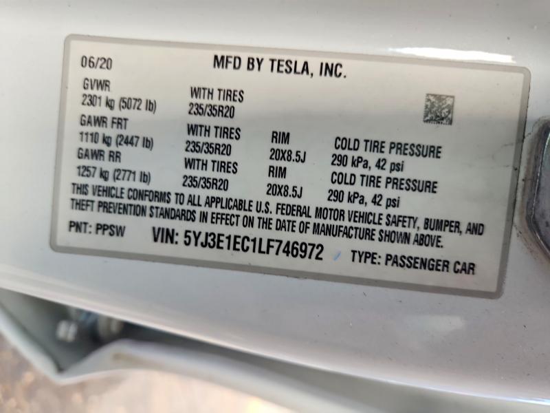 2020 Tesla Model 3