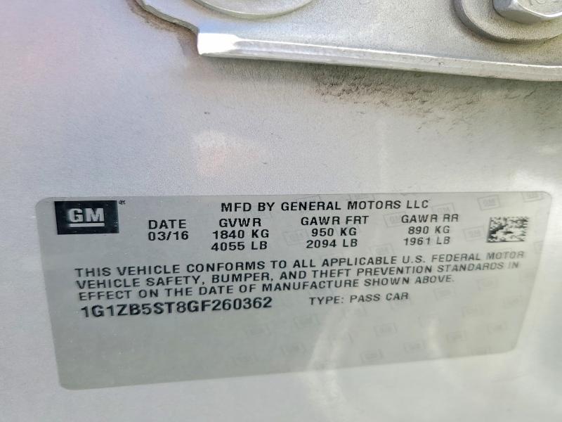 2016 Chevrolet Malibu ls