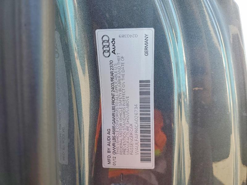 2012 Audi A5 Premium Plus