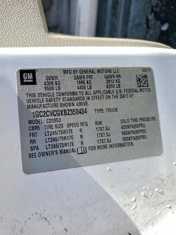 2011 Chevrolet Silverado C2500 Heavy Duty