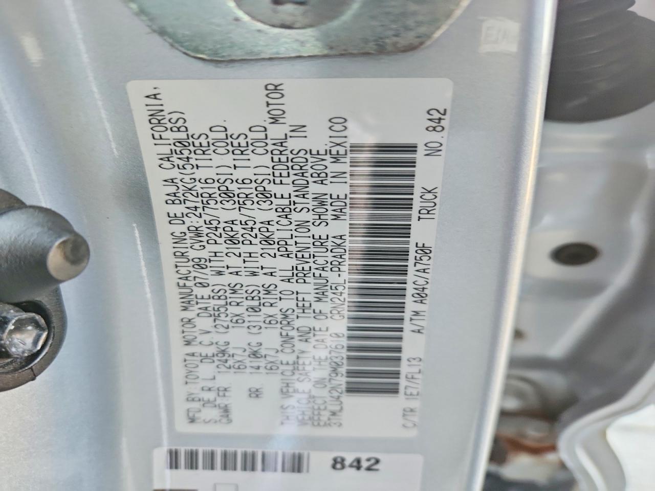 2009 Toyota Tacoma V6