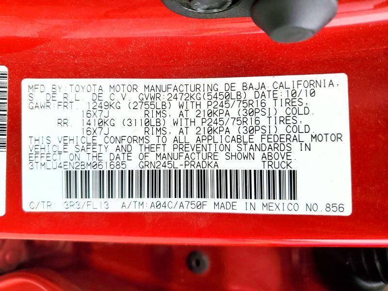 2011 Toyota Tacoma V6