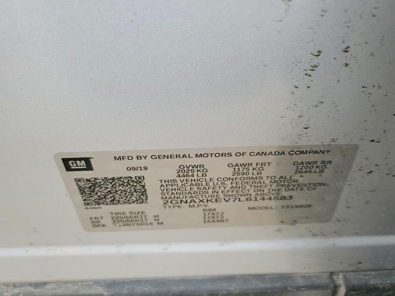 2020 Chevrolet Equinox lt