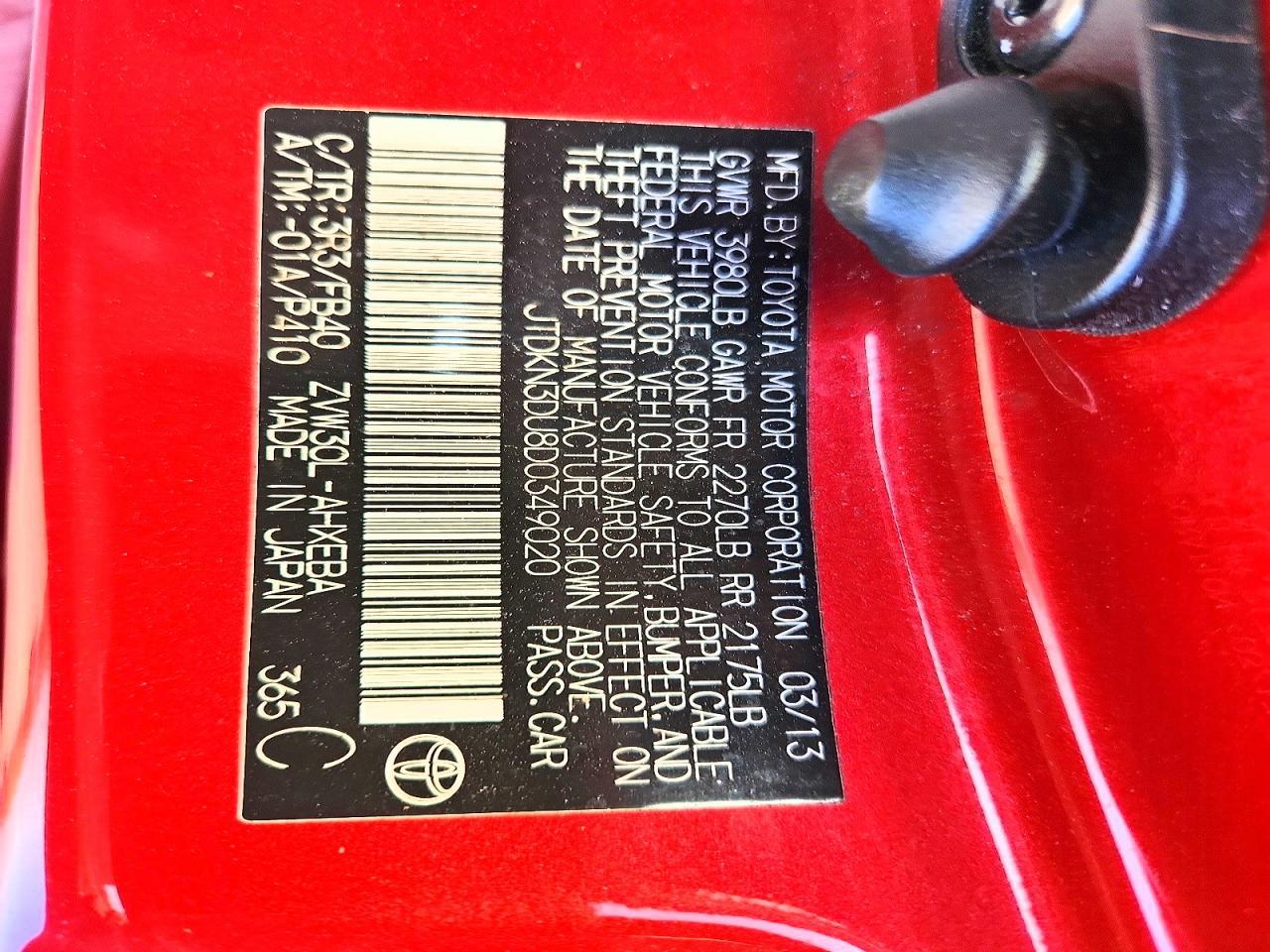 2013 Toyota Prius Three
