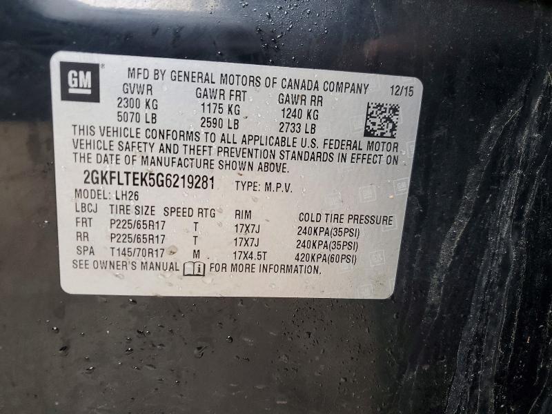 2016 GMC Terrain sle