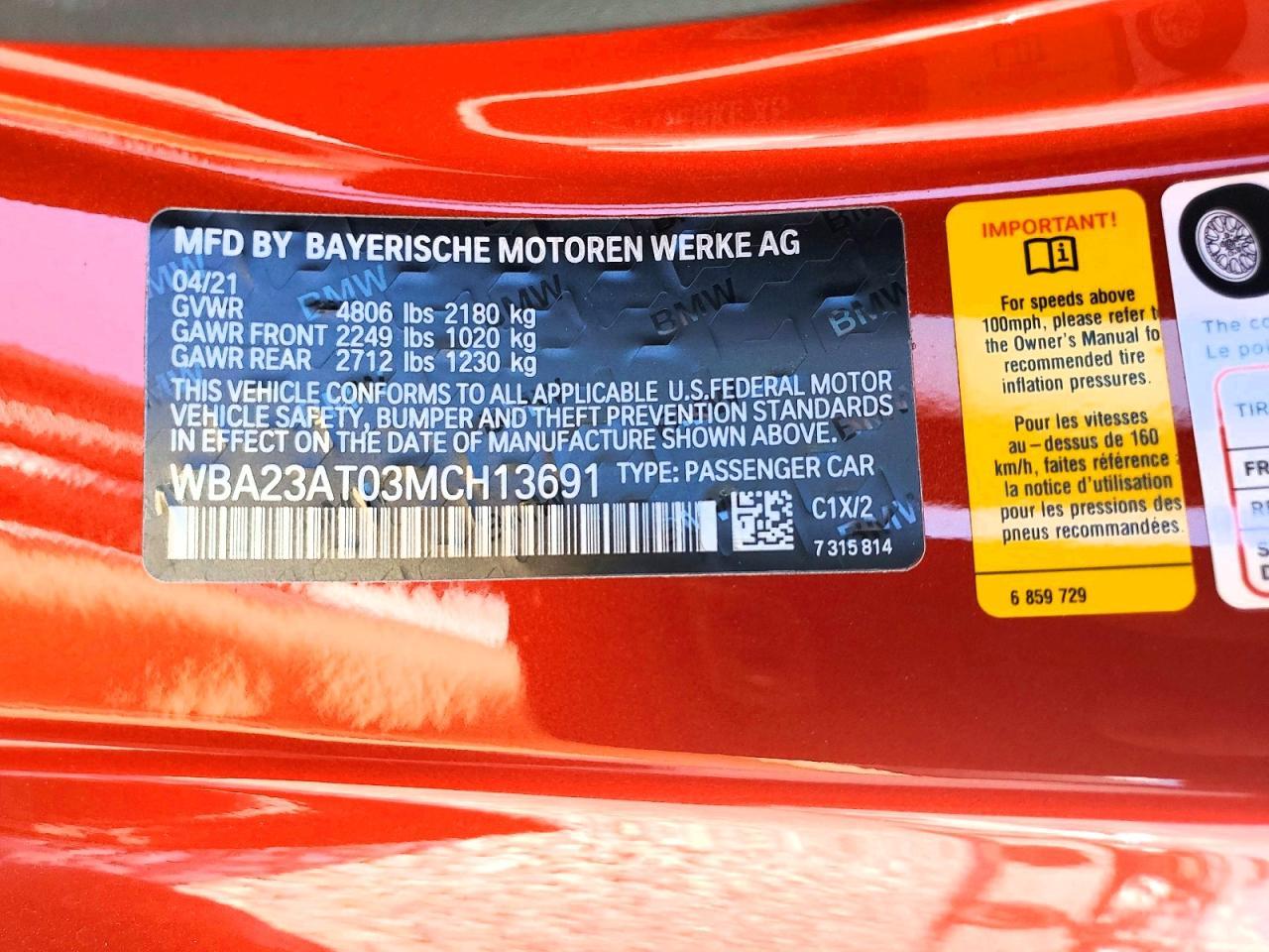 2021 BMW 430i