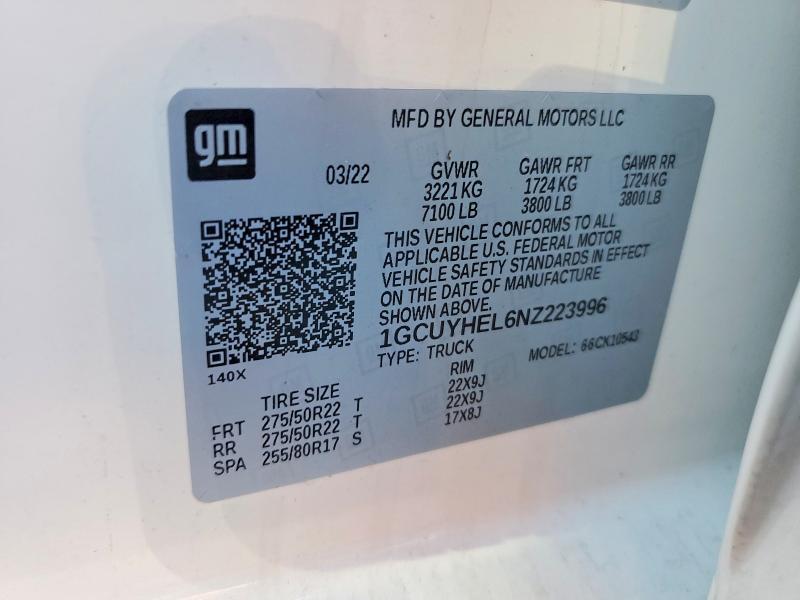 2022 Chevrolet Silverado LTD K1500 High Country