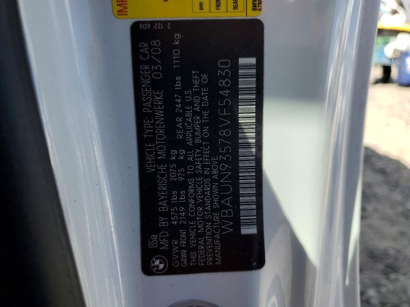 2008 BMW 135 i