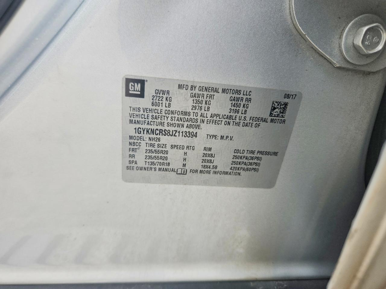 2018 Cadillac XT5 Luxury