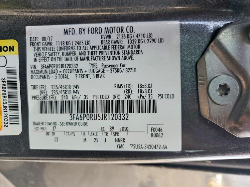 2018 Ford Fusion Titanium
