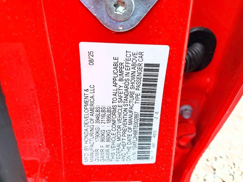 2026 Honda Civic Sport
