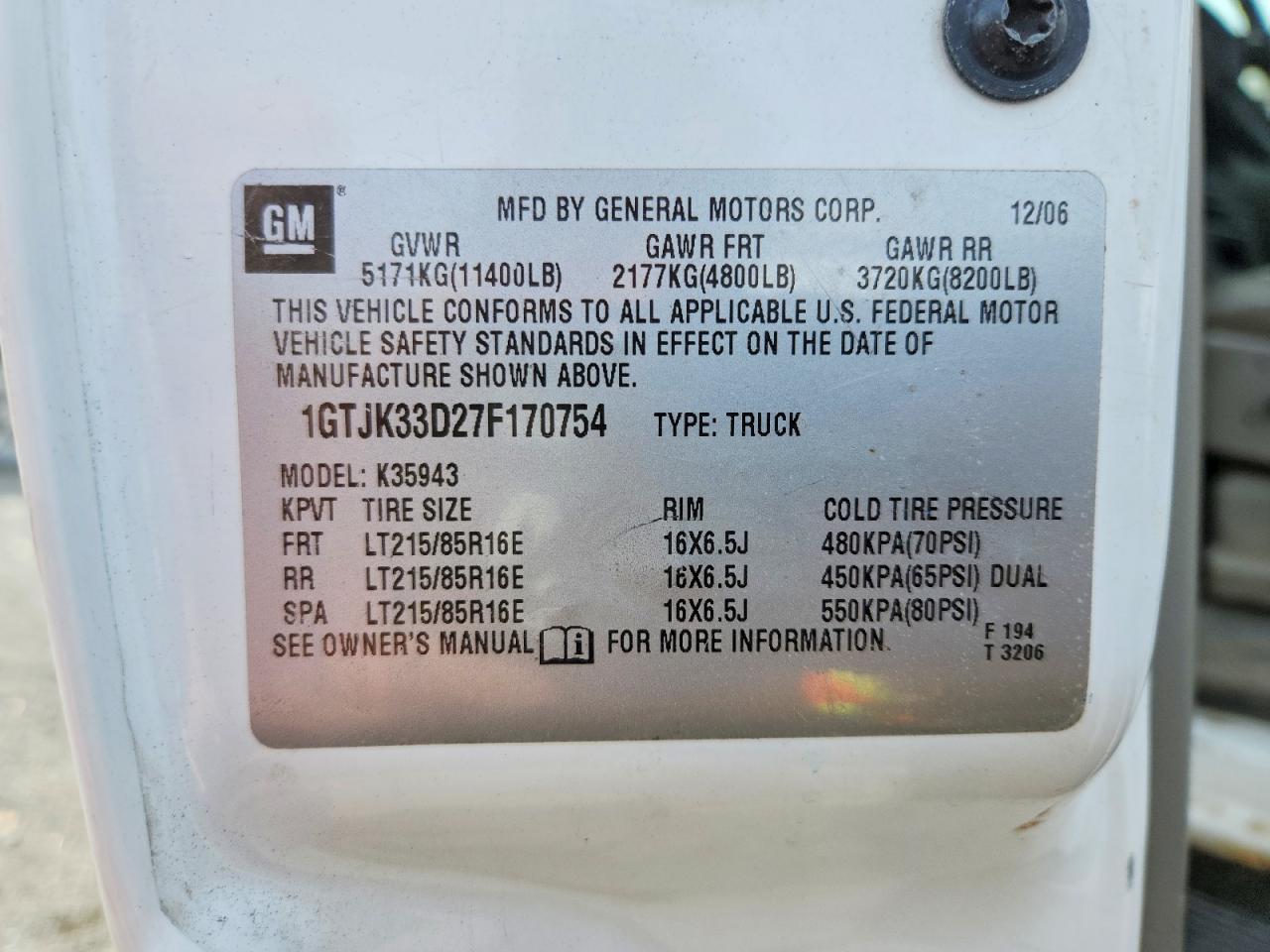 2007 GMC New Sierra K3500