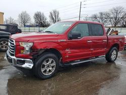 Salvage cars for sale from Copart -no: 2016 Ford F150 Supercrew