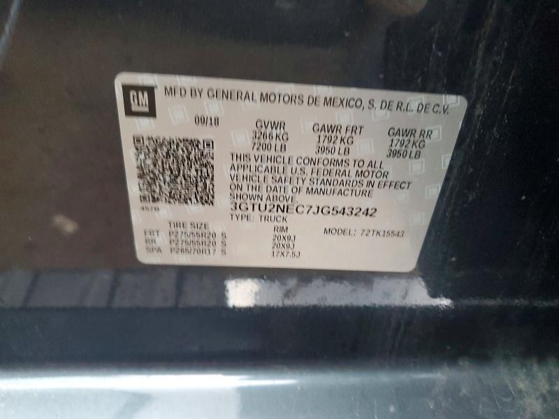 2018 GMC Sierra K1500 SLT