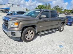 Vehiculos salvage en venta de Copart Opa Locka, FL: 2014 GMC Sierra K1500 SLE