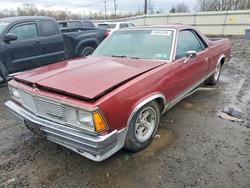 Salvage trucks for sale at Hillsborough, NJ auction: 1981 Chev EL Camino