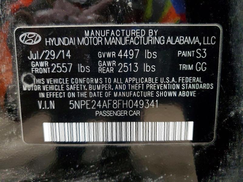 2015 Hyundai Sonata se