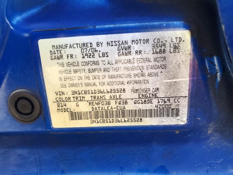 2006 Nissan Sentra 1.8