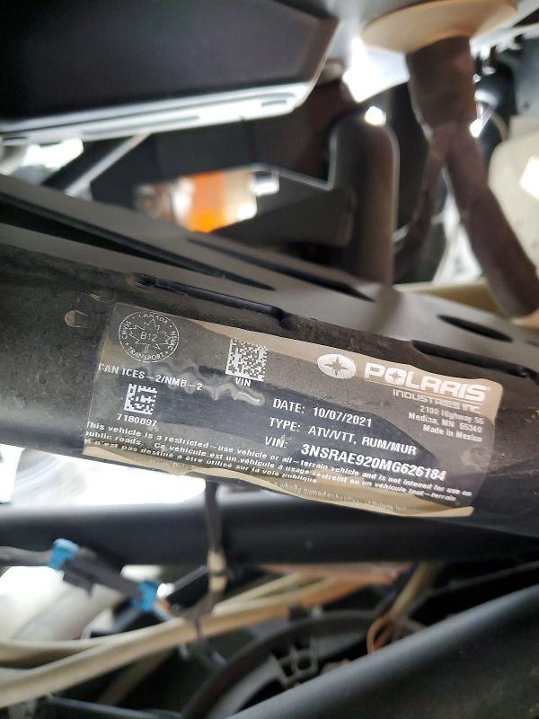 2021 Polaris RZR Utility Vehicle