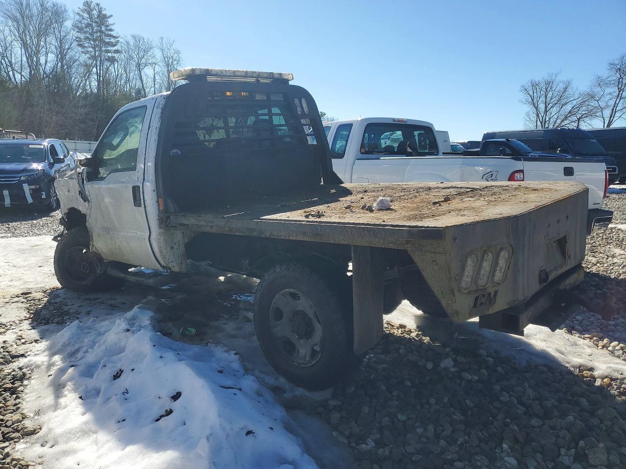 2008 Ford F350 Super Duty Flatbed Truck
