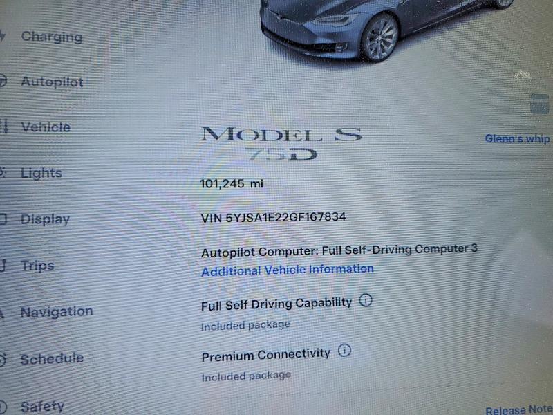 2016 Tesla Model s