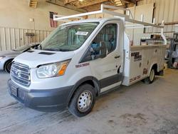 Salvage trucks for sale at Abilene, TX auction: 2019 Ford Transit T-350 HD Utility / Service Truck