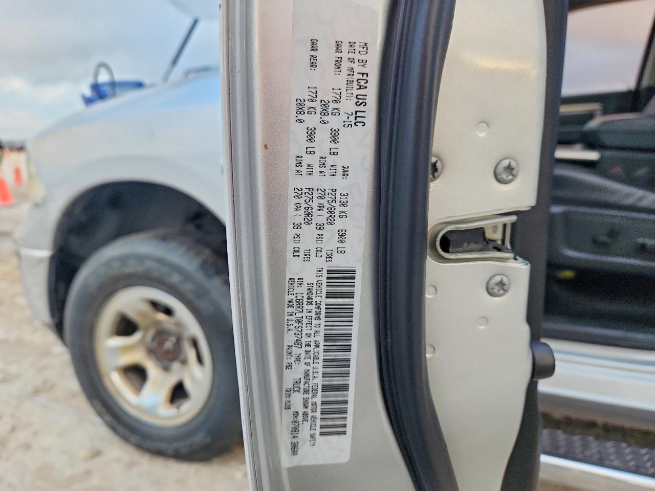 2015 Dodge Ram 1500 slt