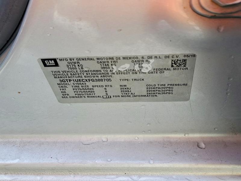 2015 GMC Sierra C1500 SLE