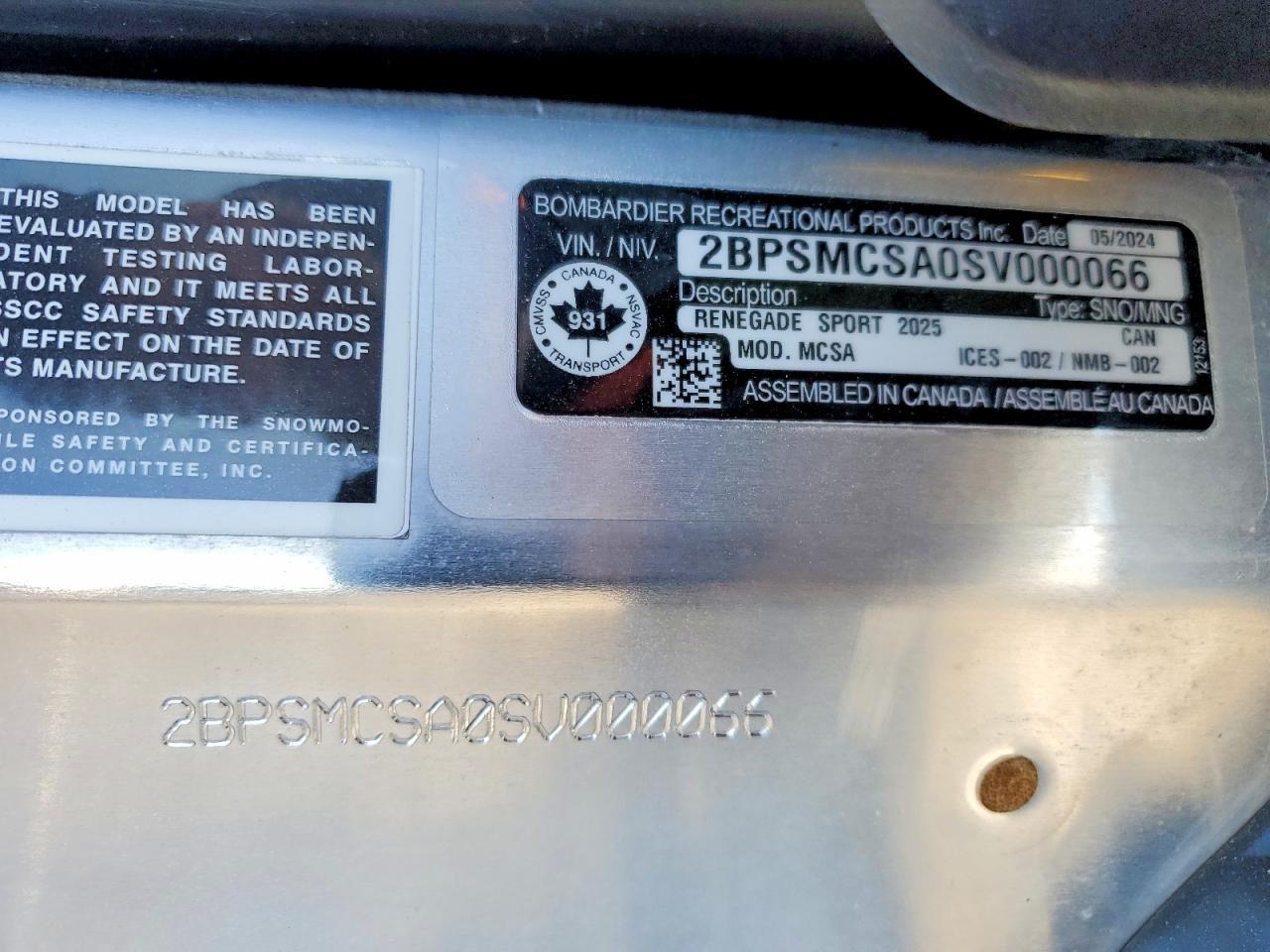 2025 Skidoo 2025 45GF ALL Mobile Equipment