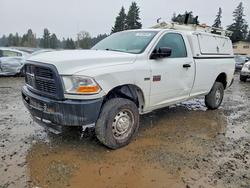 Dodge salvage cars for sale: 2012 Dodge RAM 2500 ST