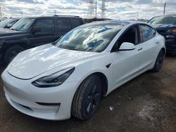 Tesla salvage cars for sale: 2022 Tesla Model 3
