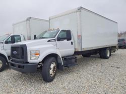 Salvage trucks for sale at Wayland, MI auction: 2023 Ford F650 Super Duty BOX Truck