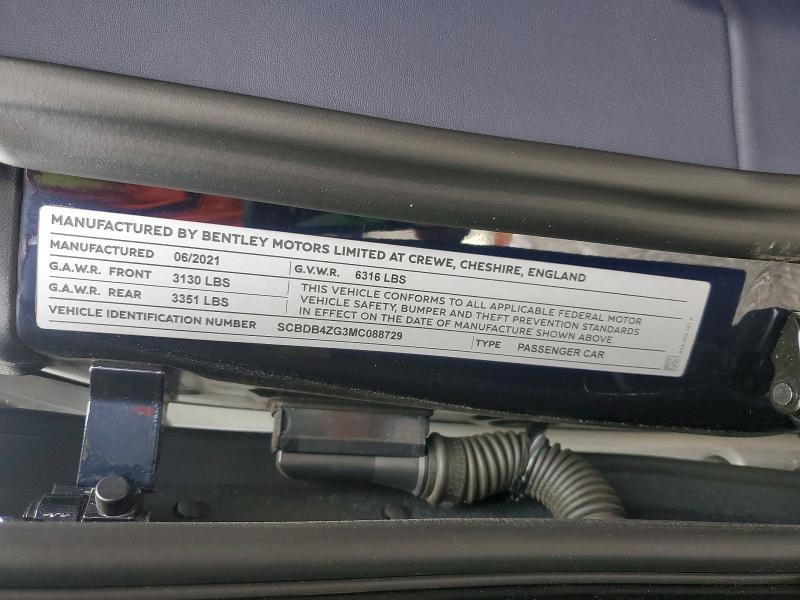 2021 Bentley Continental gt