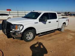 Salvage trucks for sale at Andrews, TX auction: 2019 Ford F150 Supercrew