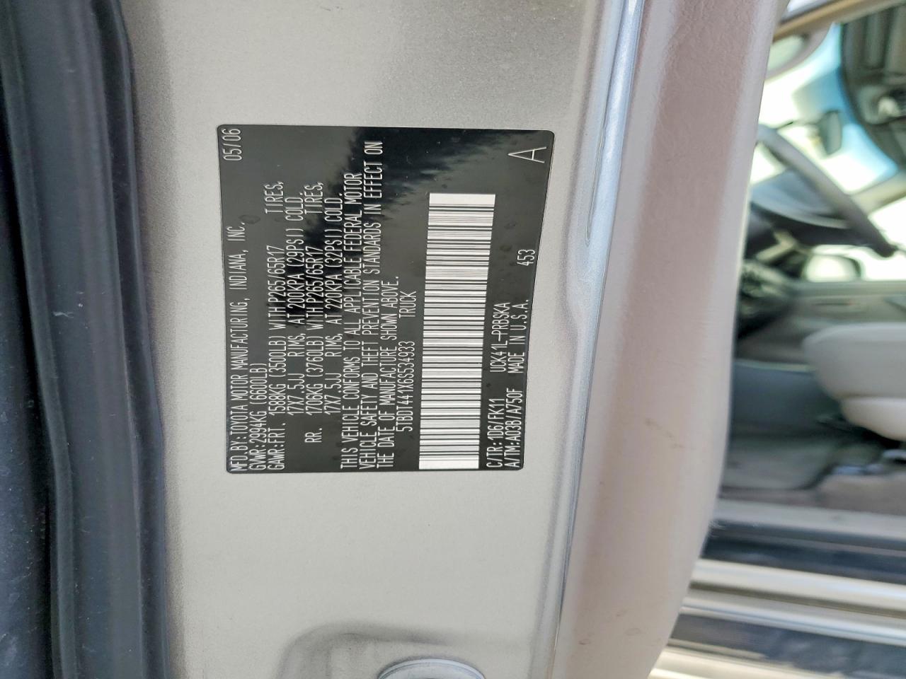 2006 Toyota Tundra SR5