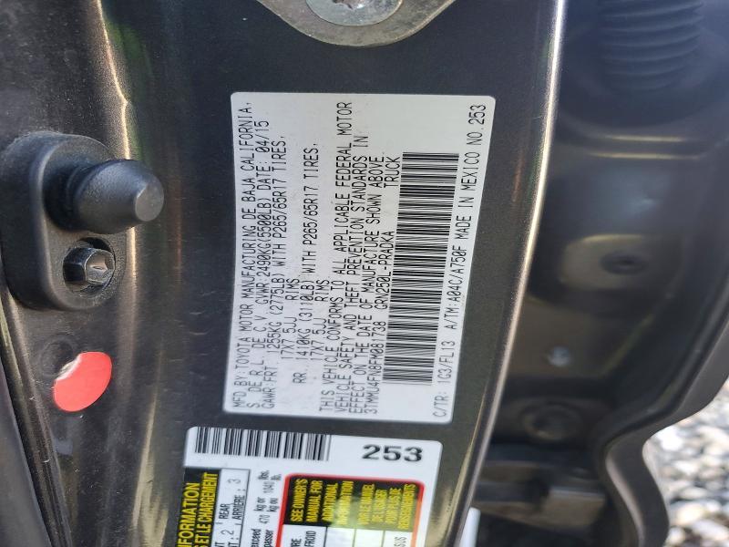 2015 Toyota Tacoma V6