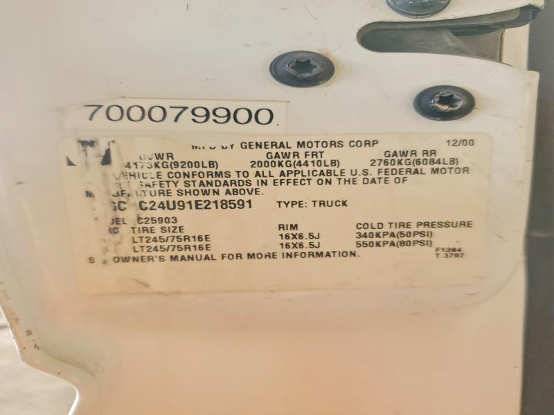 2001 Chevrolet Silverado C2500 Heavy Duty