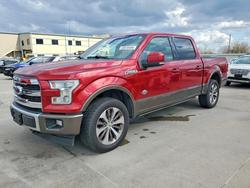 Ford f150 Supercrew salvage cars for sale: 2017 Ford F150 Supercrew