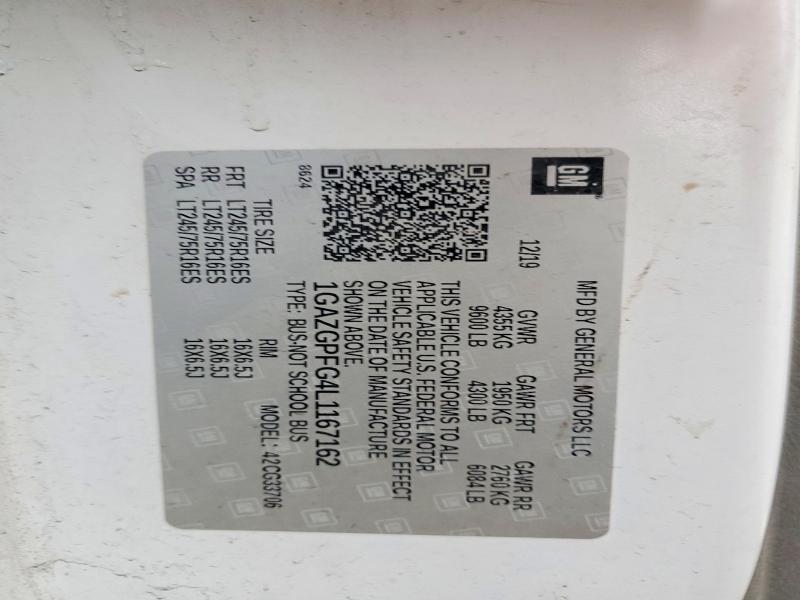 2020 Chevrolet Express G3500 LT