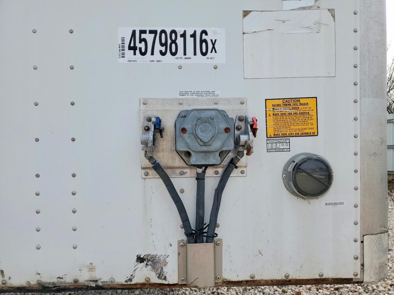 2013 Utility Dry van Trailer