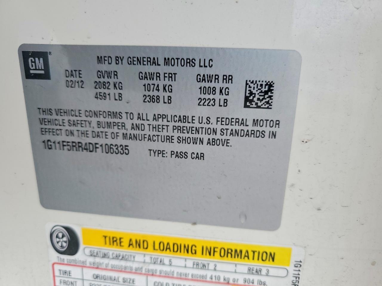 2013 Chevrolet Malibu 2LT