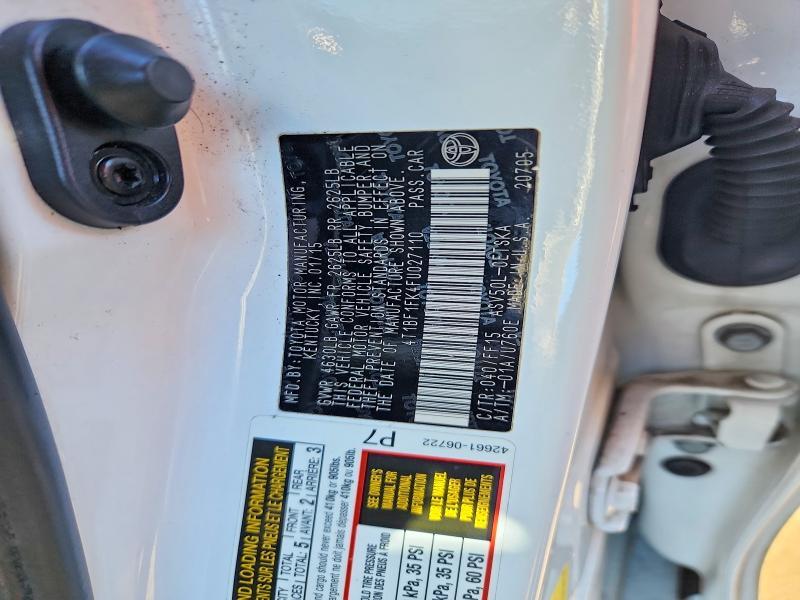 2015 Toyota Camry se