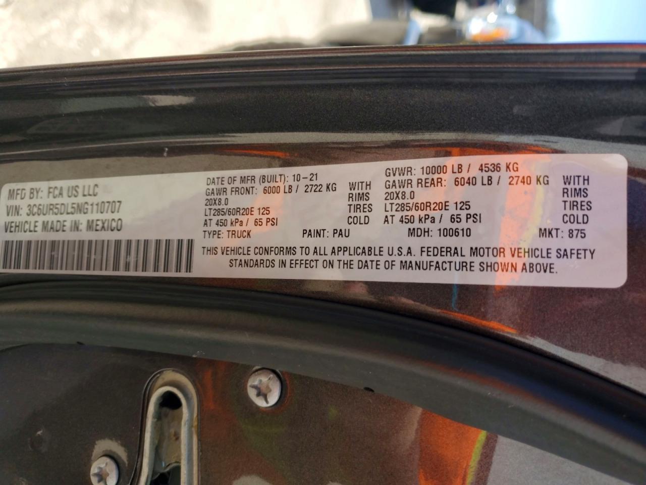 2022 Dodge RAM 2500 BIG Horn