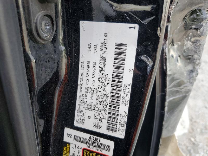 2016 Toyota Tundra SR5
