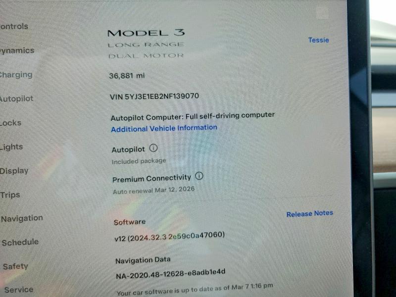 2022 Tesla Model 3
