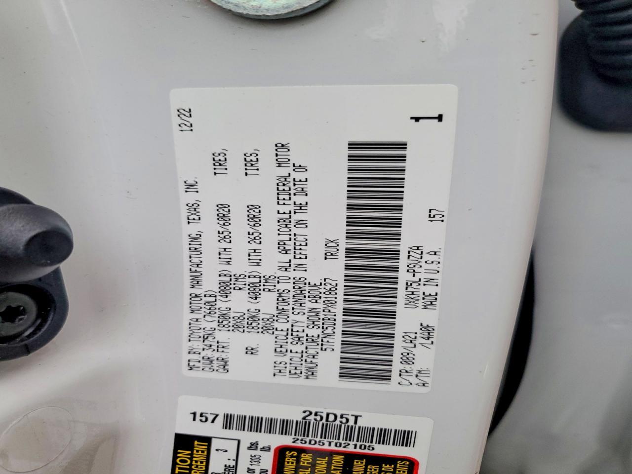 2023 Toyota Tundra Platinum HV