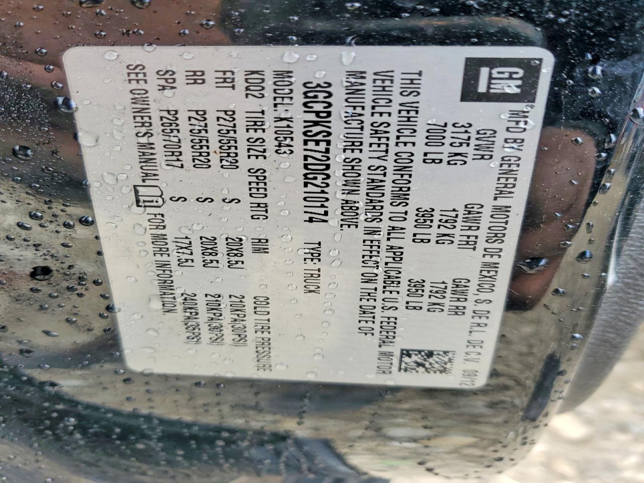 2013 Chevrolet Silverado K1500 LT