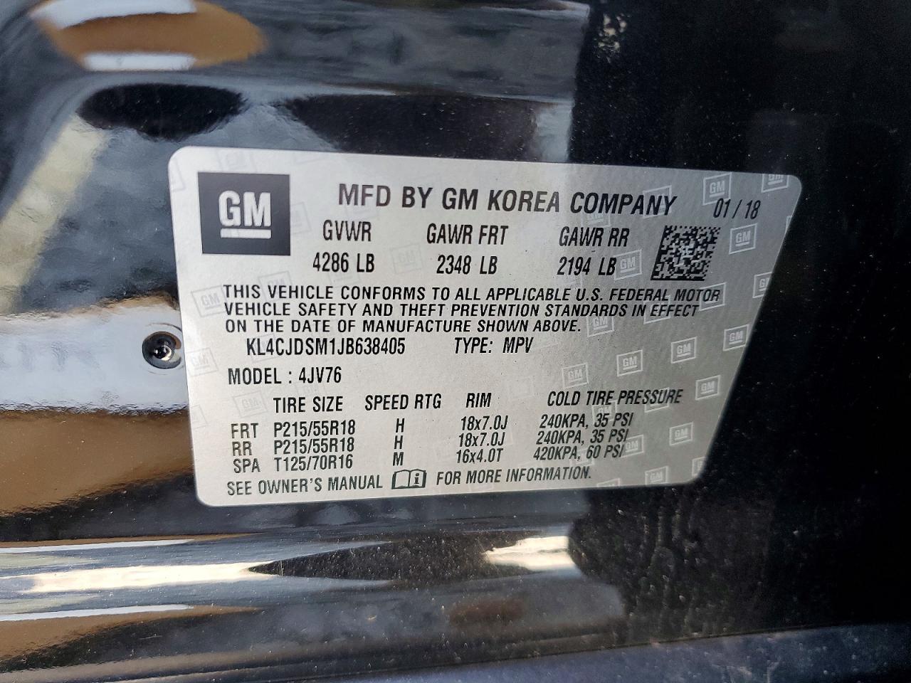 2018 Buick Encore Premium