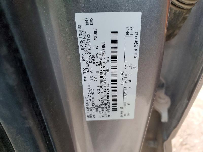 2022 Ford F250 Super Duty